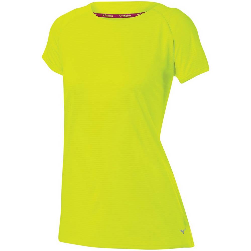 Damske Tričko Mizuno Lyra Žlté Vypredaj CLDN46931